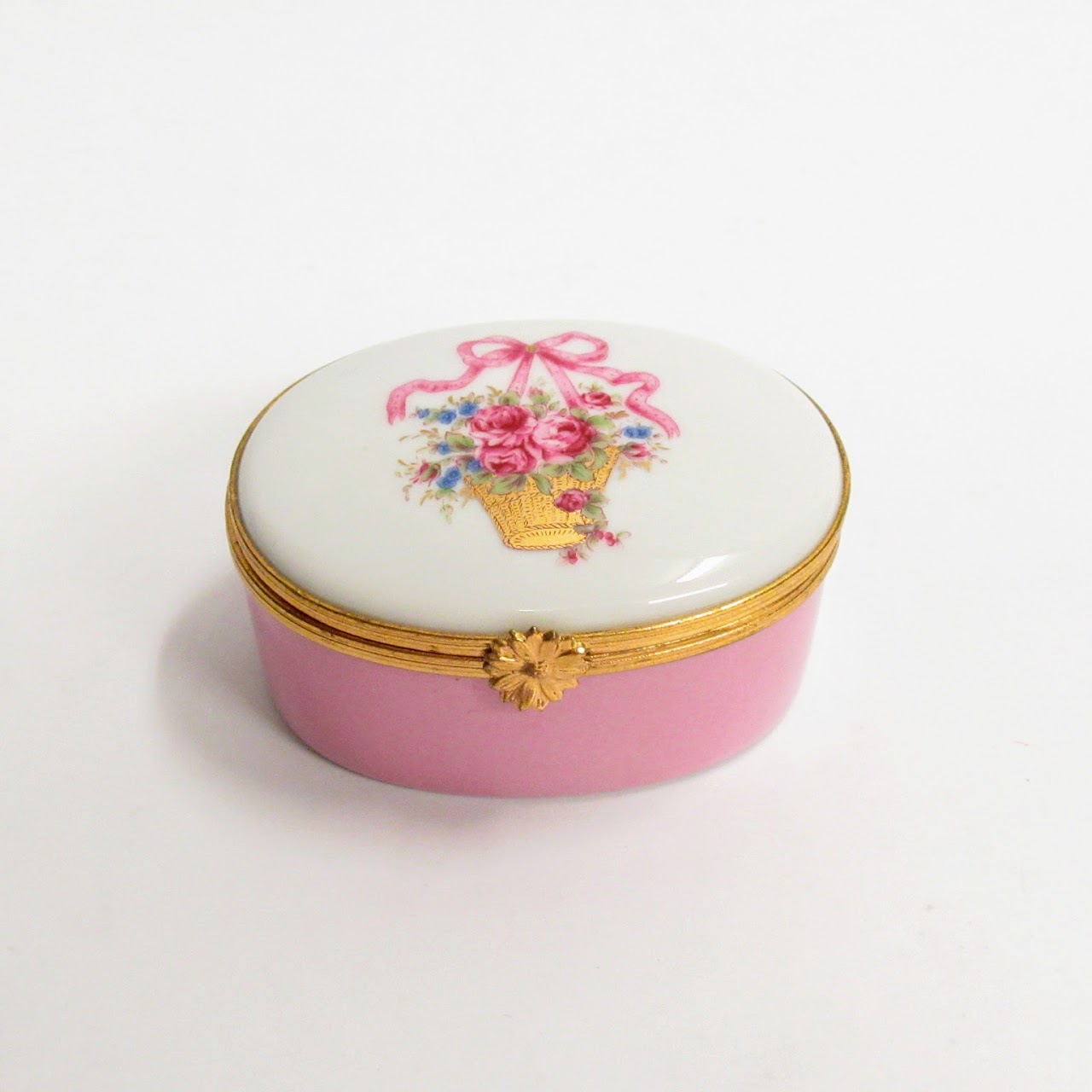 Limoges Castel Pink Box