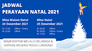 Jadwal Perayaan Natal 2021