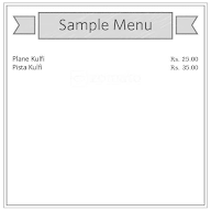 Jan Ki Special Kulfi Bhandar menu 1