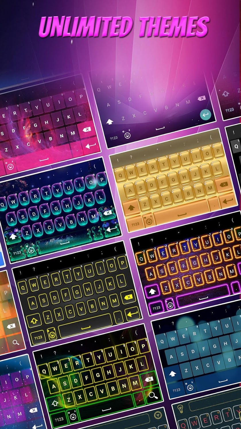 Pink Lollipop Android Keyboard Screen 3