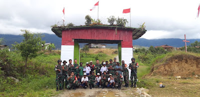 Sambut Hari Sumpah Pemuda, Koramil Oksibil Ajak Pemuda Lakukan Hal Positif