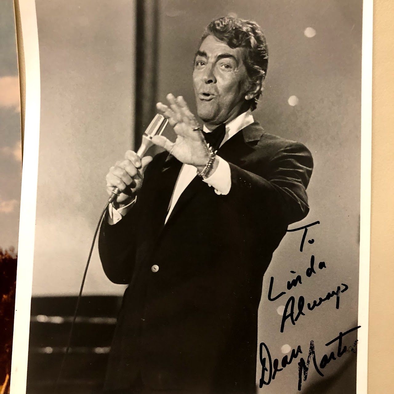 Dean Martin & Jerry Lewis Autographed Photo Pair