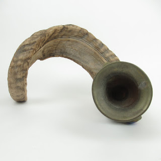 Ram Horn Candleholder