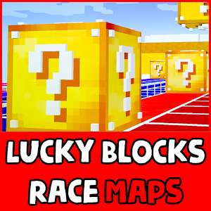 Lucky Block Race Maps for MCPE Mod apk скачать последнюю версию бесплатно