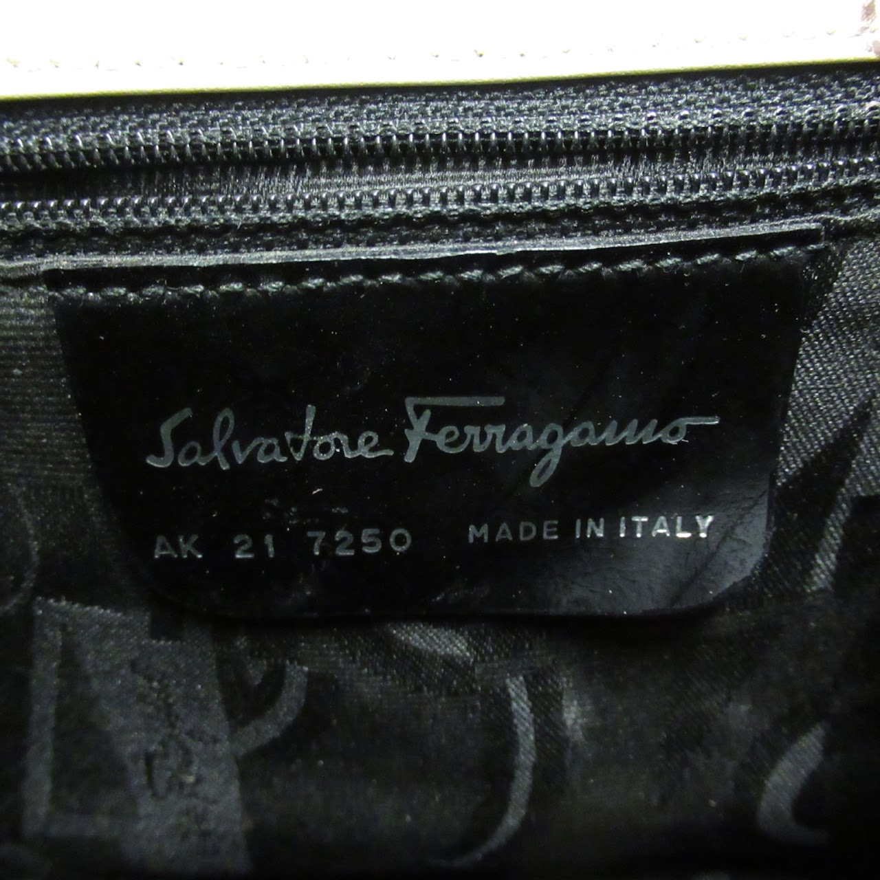 Salvatore Ferragamo Cream Shoulder Bag