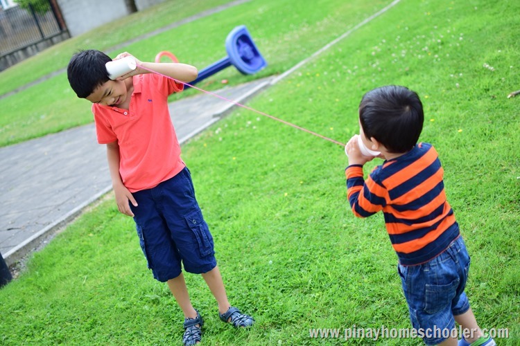 Sound Waves Experiment:  The String Phone