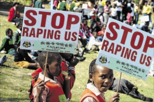 The accused child rapist asked the Lenyenye magistrate's court to grant him permission to see a medical doctor because he was assaulted.