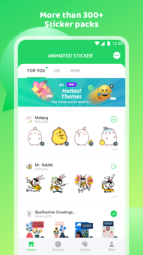 Animated Sticker Maker for WA screenshot #1