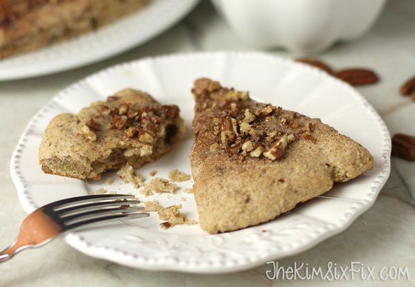 Sweet potato pecan scone