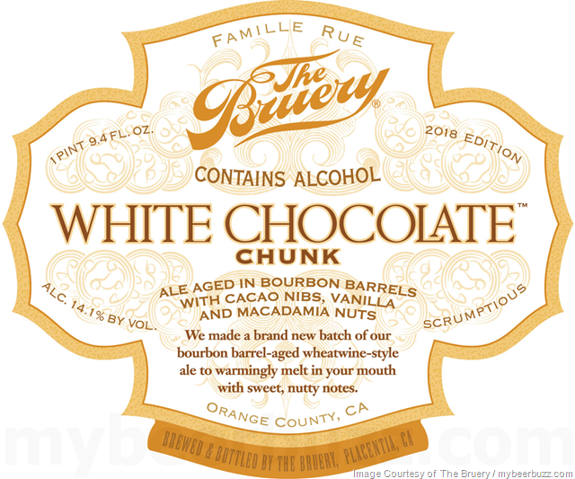 The Bruery Adding White Chocolate Chunk