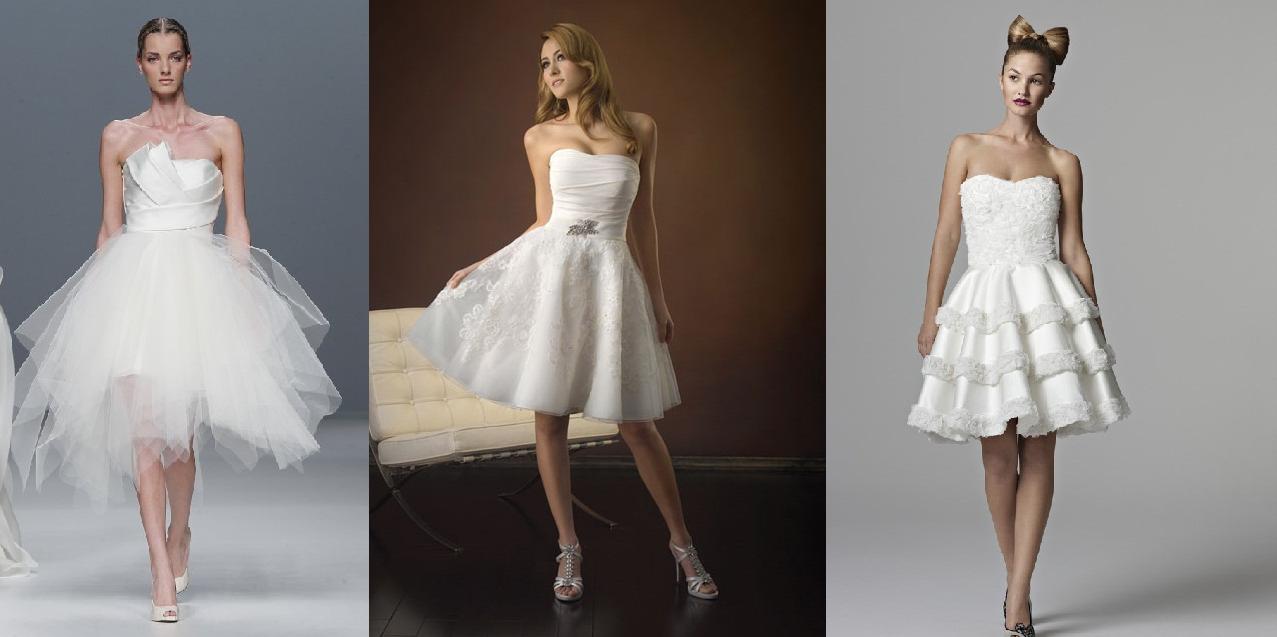 short wedding dresses