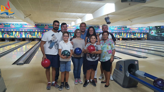 Primera  jornada del Campeonato de Bolos de la Agrupación