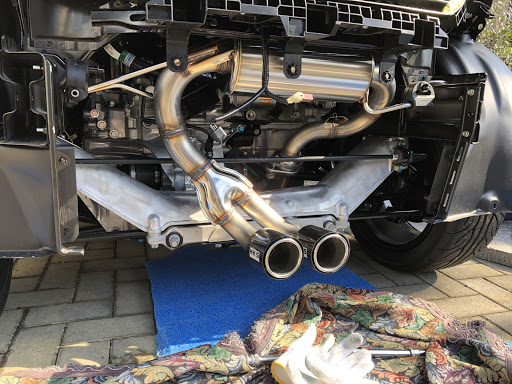 S660 のmt 香川県 仕事終わりにパシャリ 告知 足回り マフラー紹介に関するカスタム メンテナンスの投稿画像 車のカスタム情報はcartune
