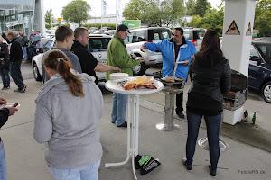 Einer unserer Grillmeister und Organisatoren René