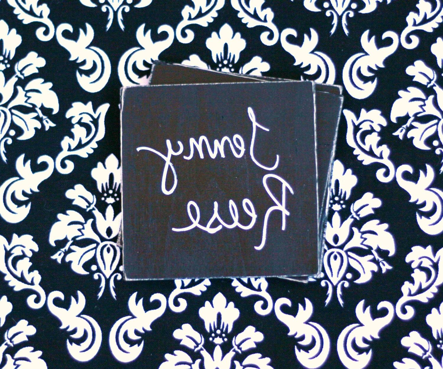 Chalkboard Place Cards Wedding