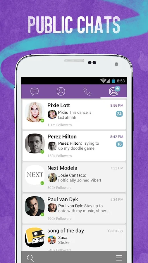   Viber Messages & Calls Guide- 스크린샷 