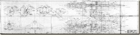 F4H-1 Inboard Profile -Sht 1 of 4 3-8-57 - RDowney