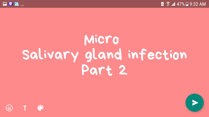 Salivary Gland Infection, Microbiology