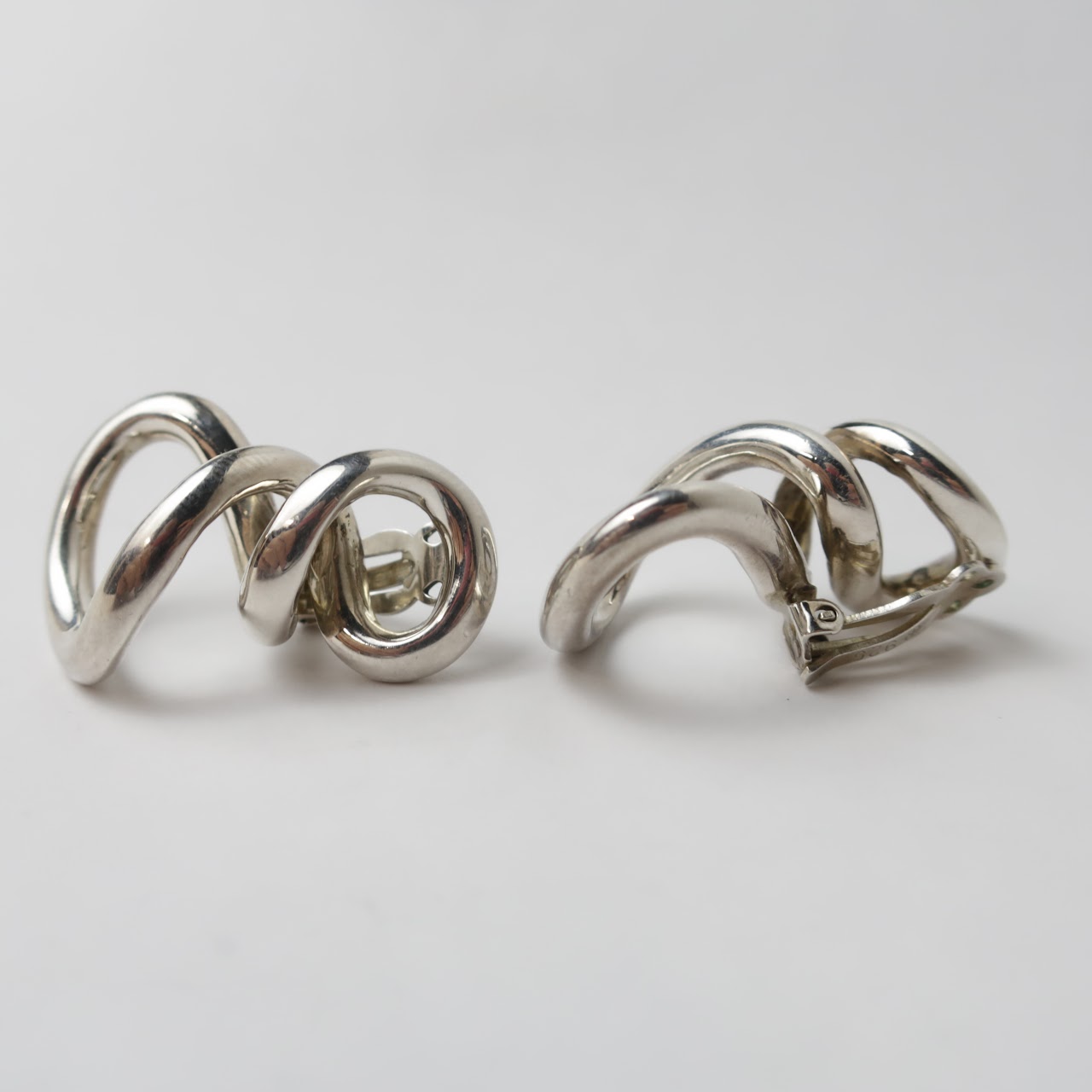 Sterling Silver Clip Earrings