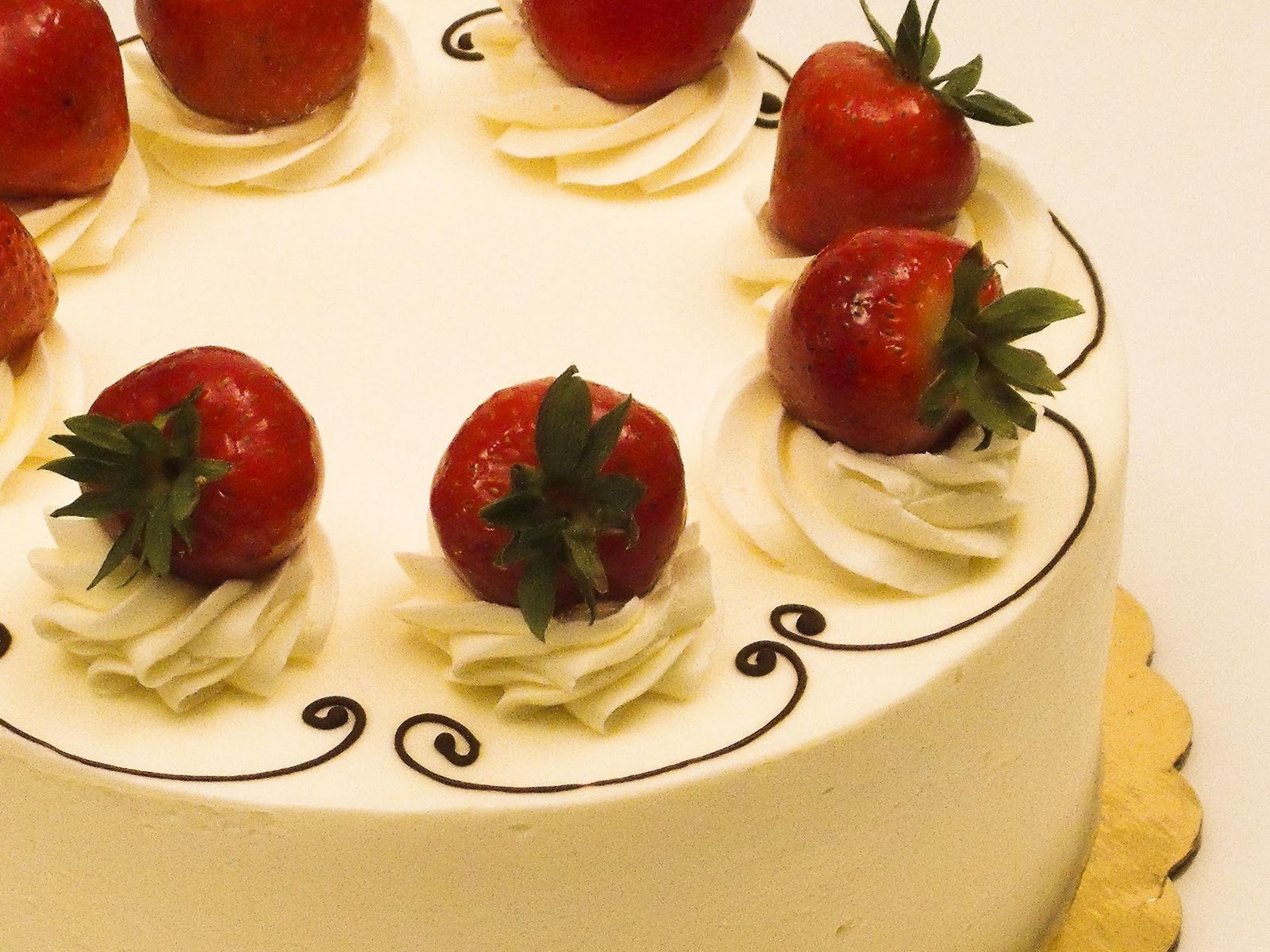 Strawberry Grand Manier Torte