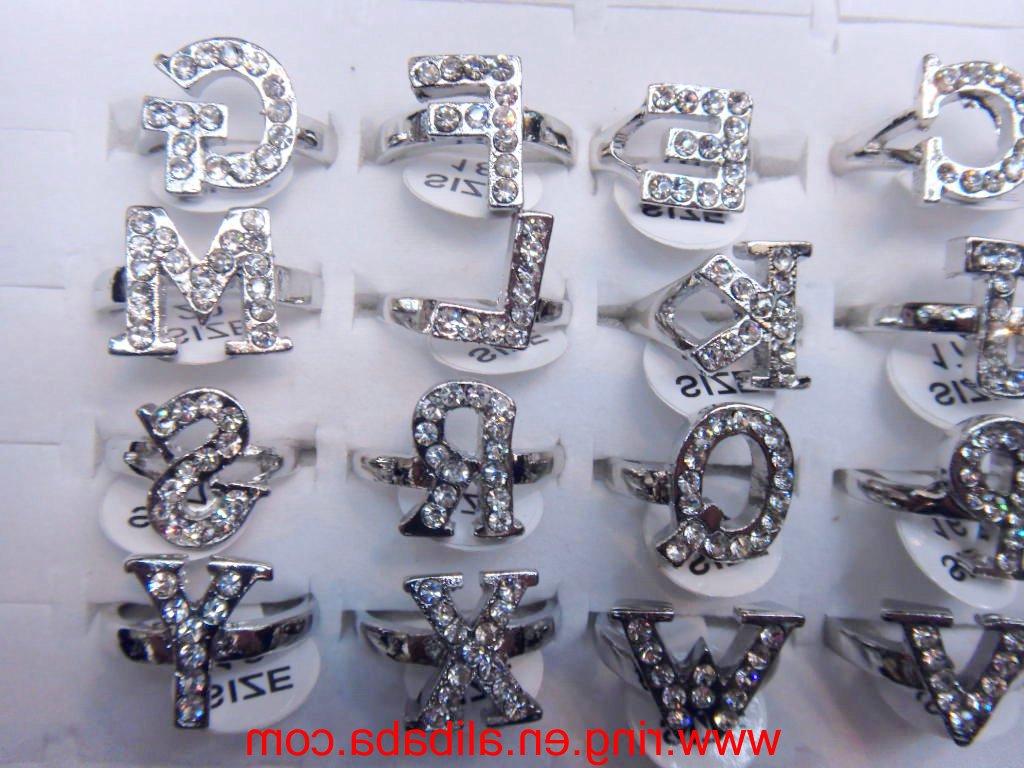 charming Crystal rhinestone wedding rings jewelry rings