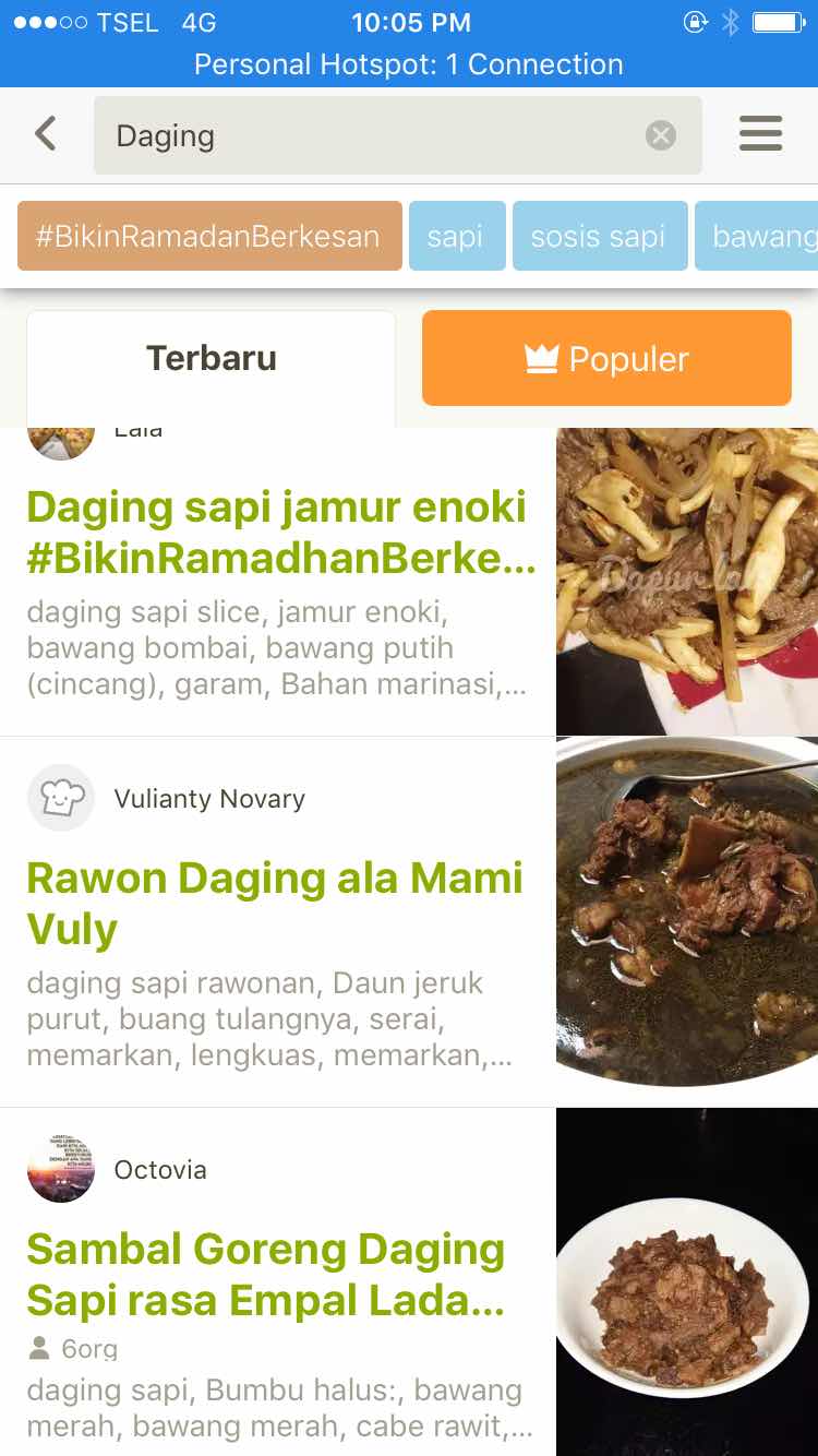 resep daging beserta langkah mudah di cookpad