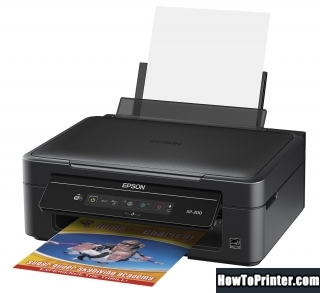 Reset Epson XP-200 printer by Epson resetter