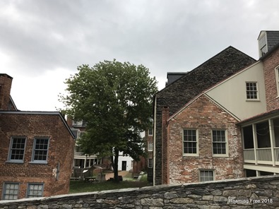 Buildings on the hill