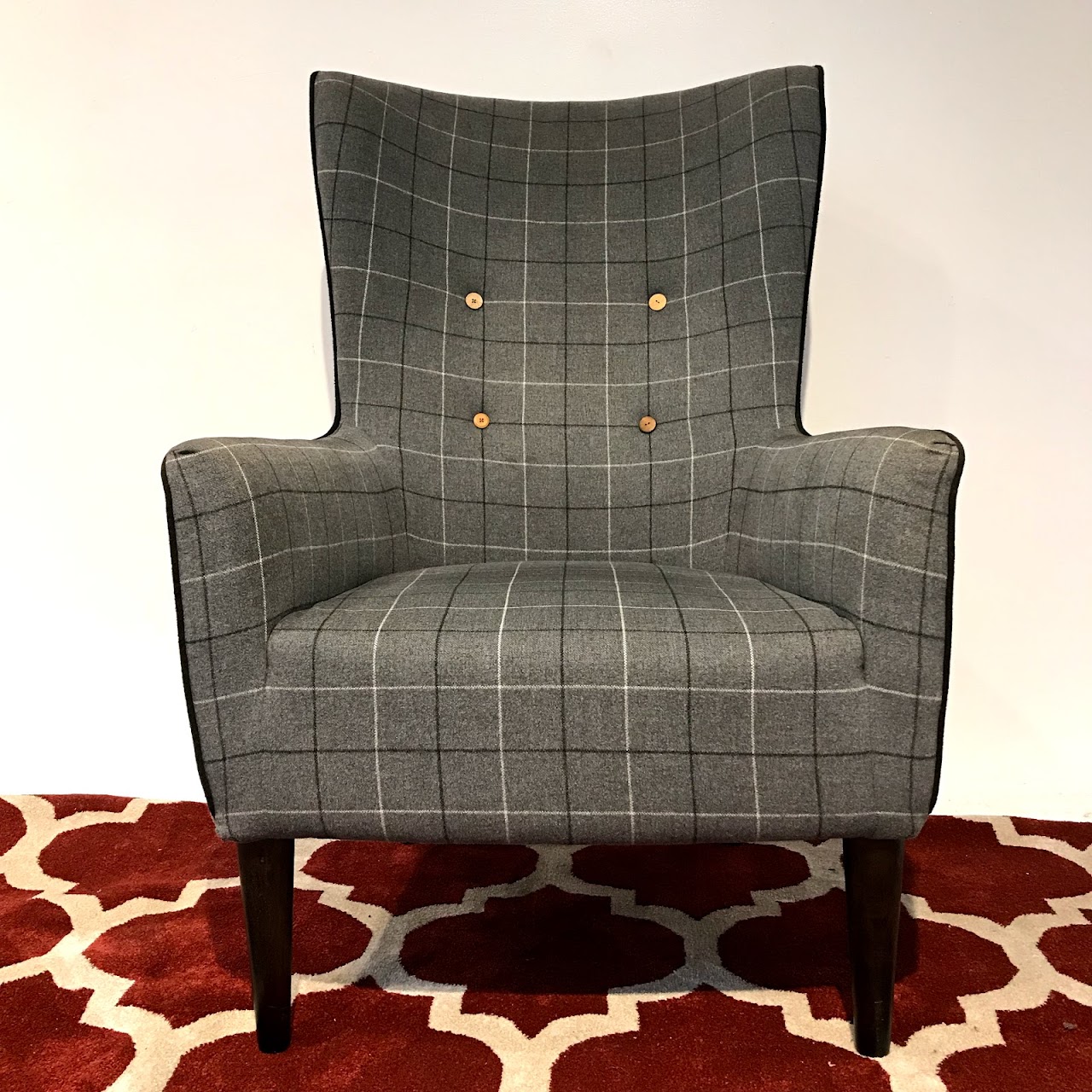 West Elm Victor Wingback Chair