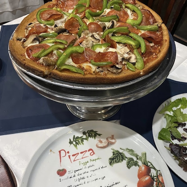 Gluten-Free Pizza at Regina Pizzeria & Trattoria