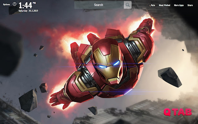 Iron Man New Tab Iron Man Wallpapers