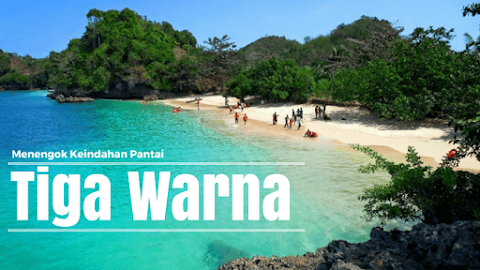 pesona pantai 3 warna malang