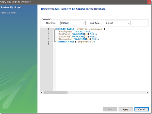 database-table-script-mysql