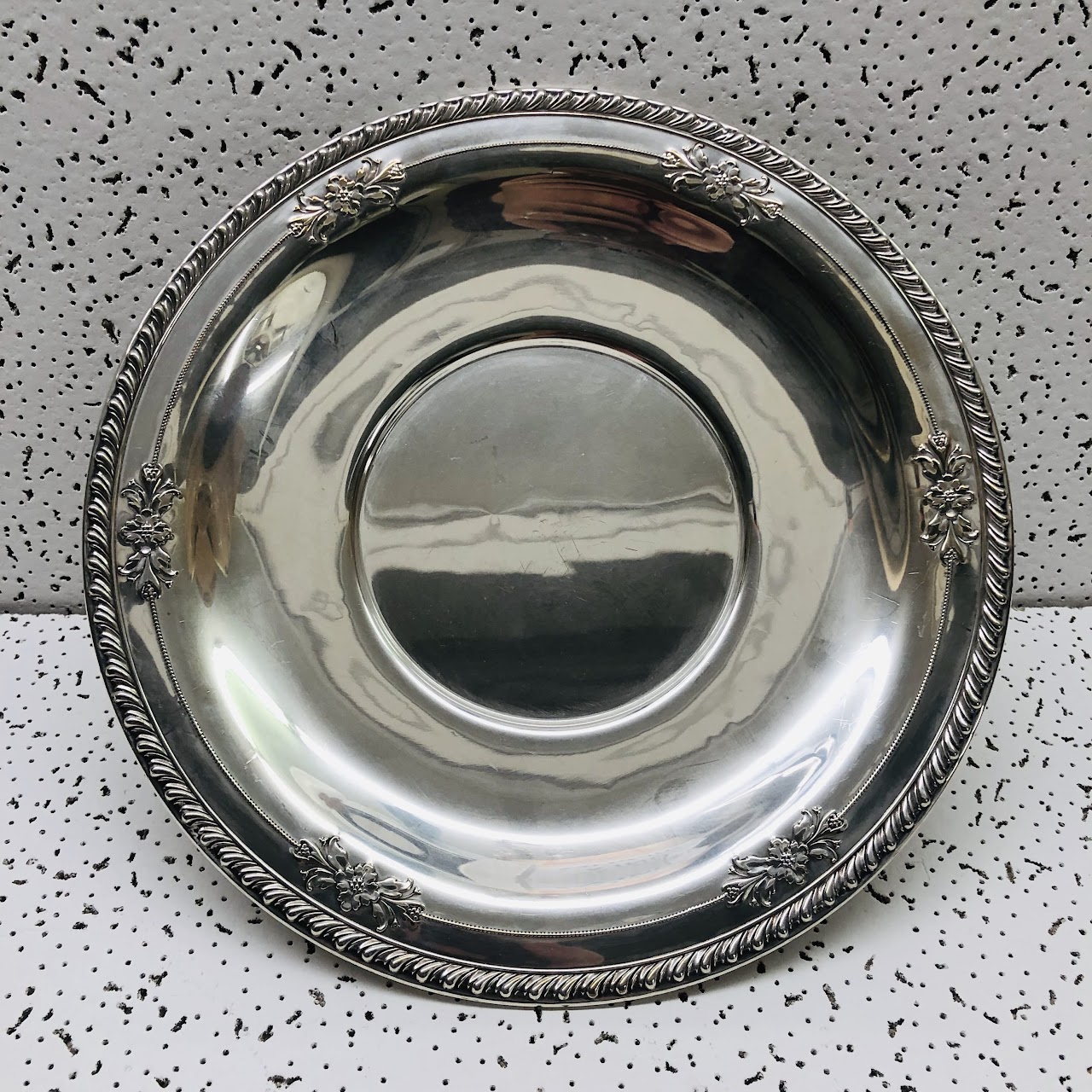 Sterling Silver Wallace Round Tray