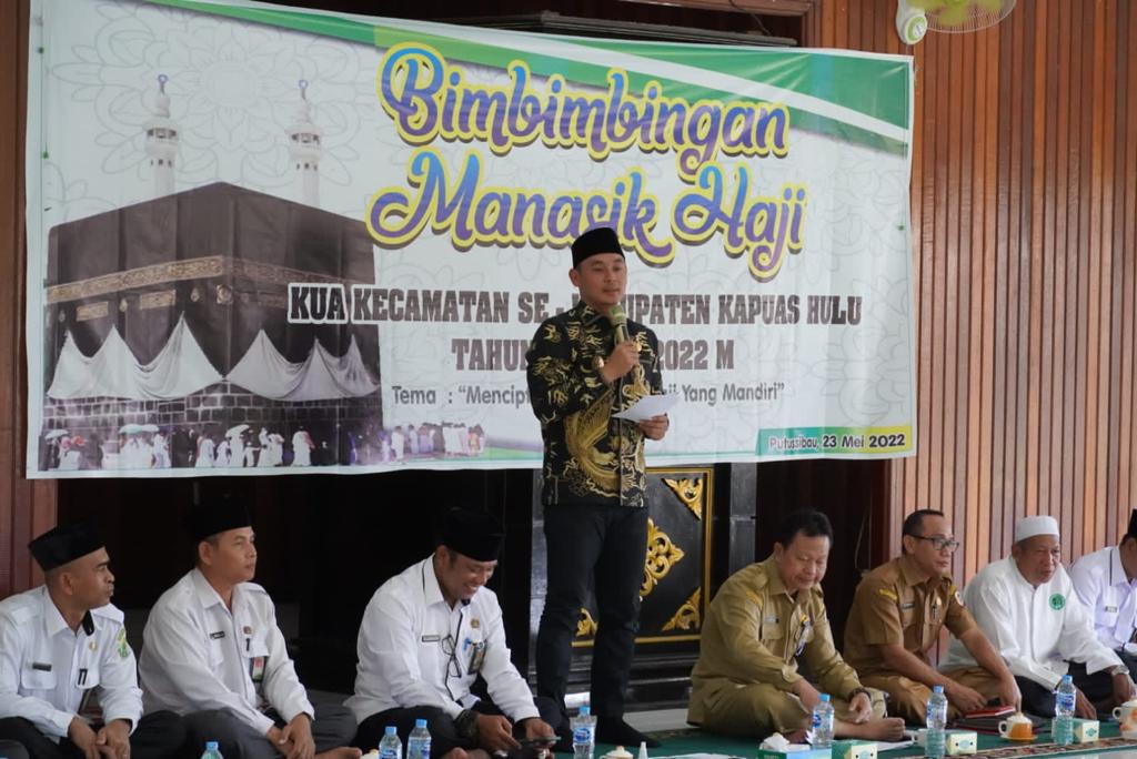 Wabup Buka Bimbingan Manasik Haji 