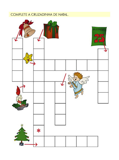 Símbolos do Natal: jogo educativo