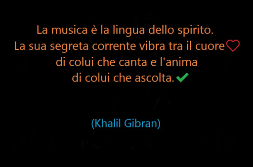 ✅ (Khalil Gibran)