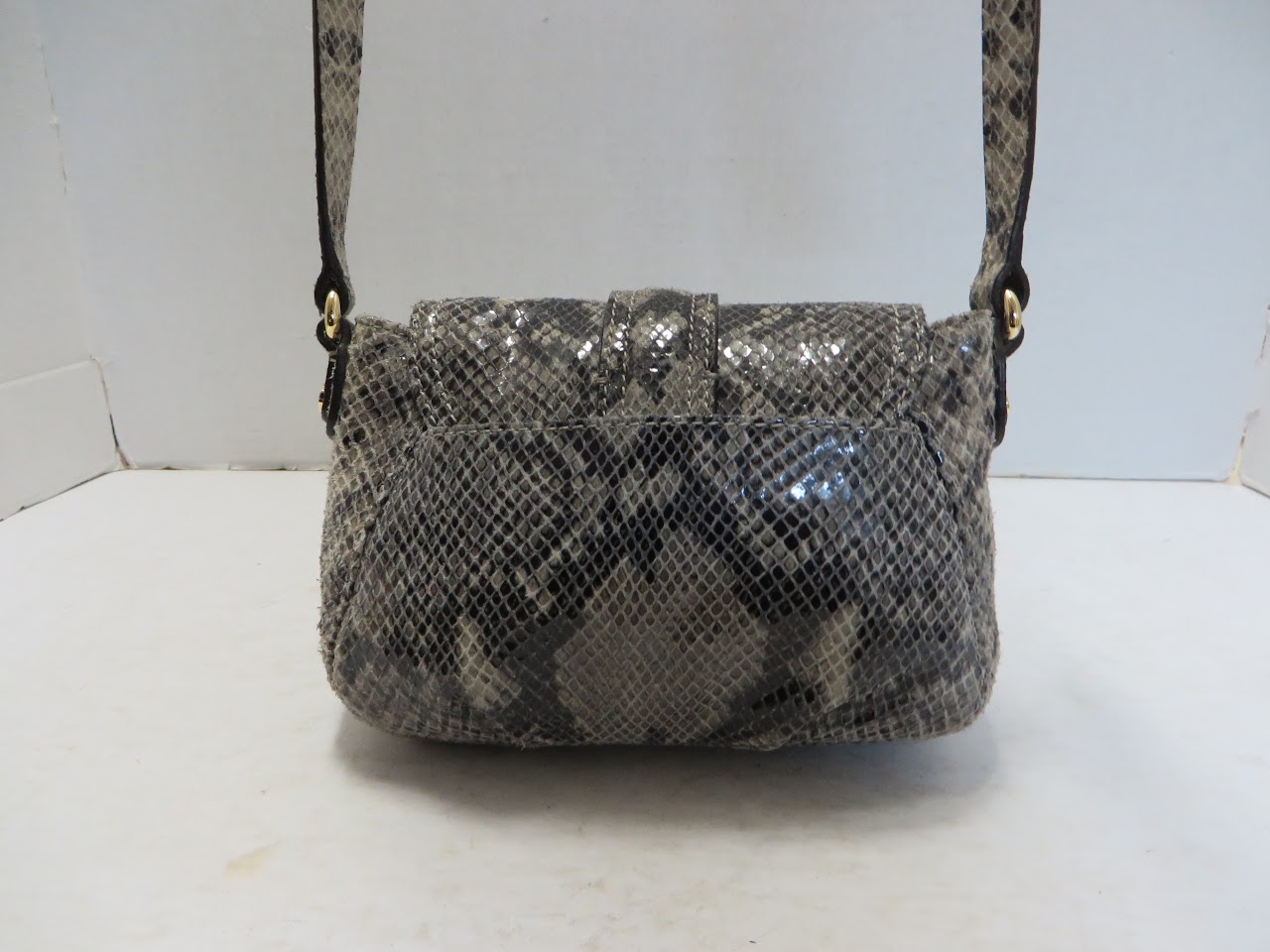 Michael Kors Faux Snakeskin Evening Bag