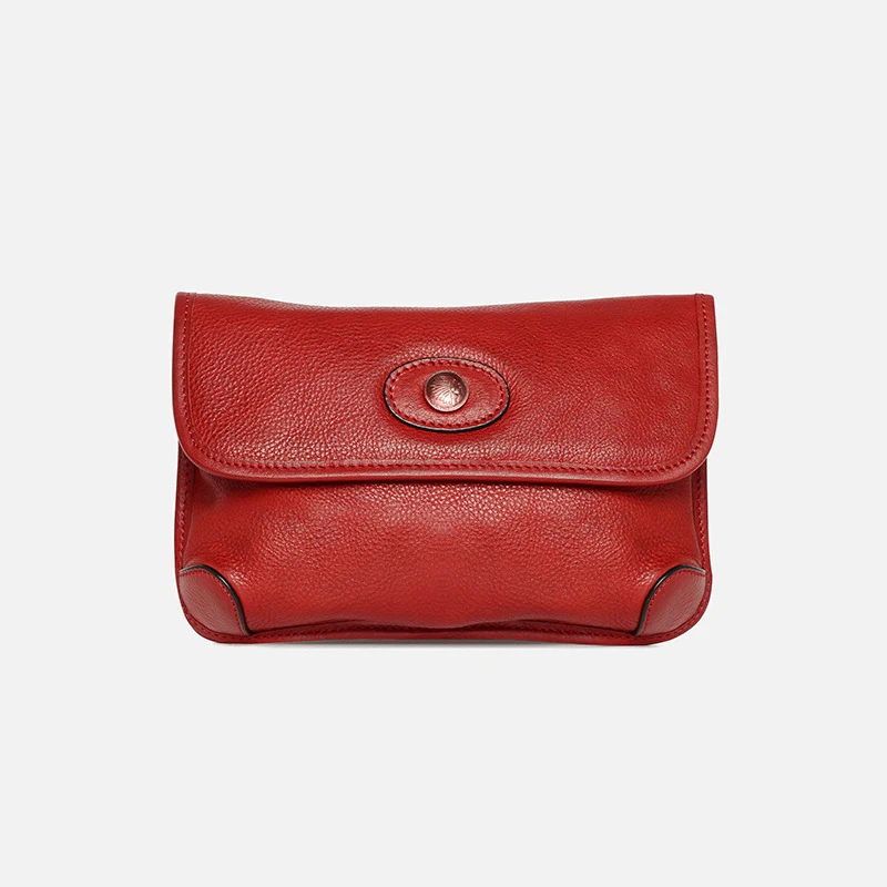 Sac bandoulière rétro fait main en cuir de vachette de première couche, style vintage, parfait pour un usage quotidien, durable et élégant.