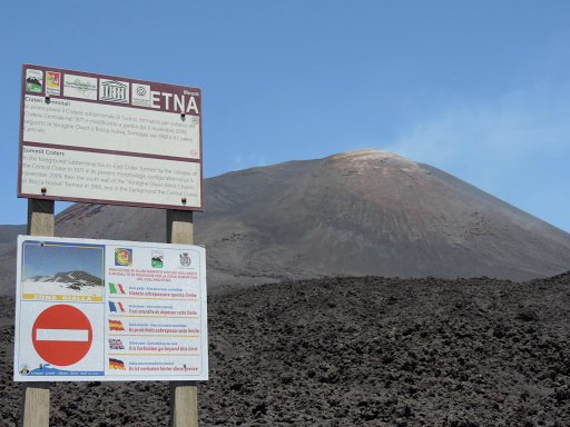 Etna krater. 