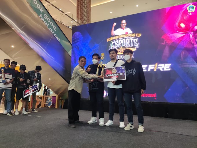 Piala Disparekrafbudpora Gresik Ajang Pembibitan Bagi E- Sports