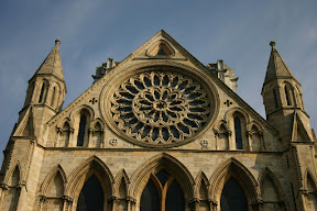 Stained glass window, York Minster