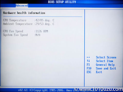 ケースファンが BIOS に認識されない