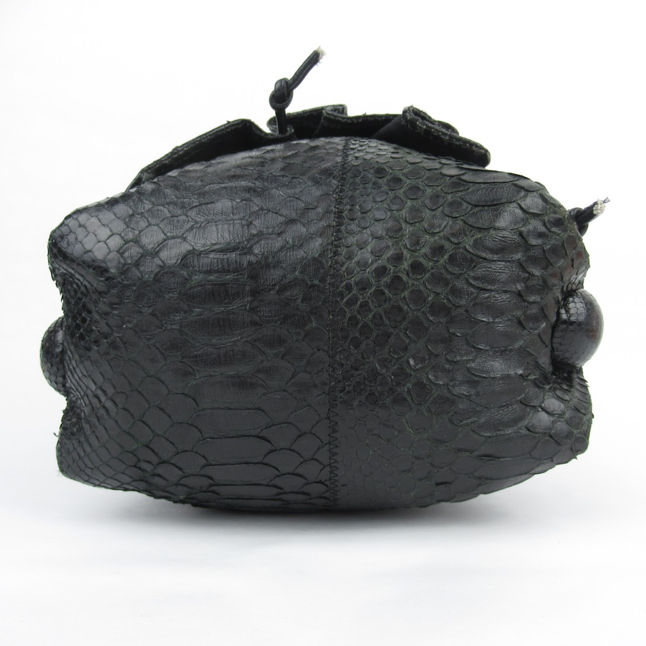 Carlos Falchi Python Bucket Bag