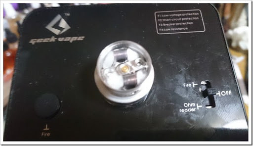 DSC 1478 thumb%25255B2%25255D - 【RTA】200W対応コンパクトな爆煙RDTA! Sigelei Moonshot RDTAレビュー