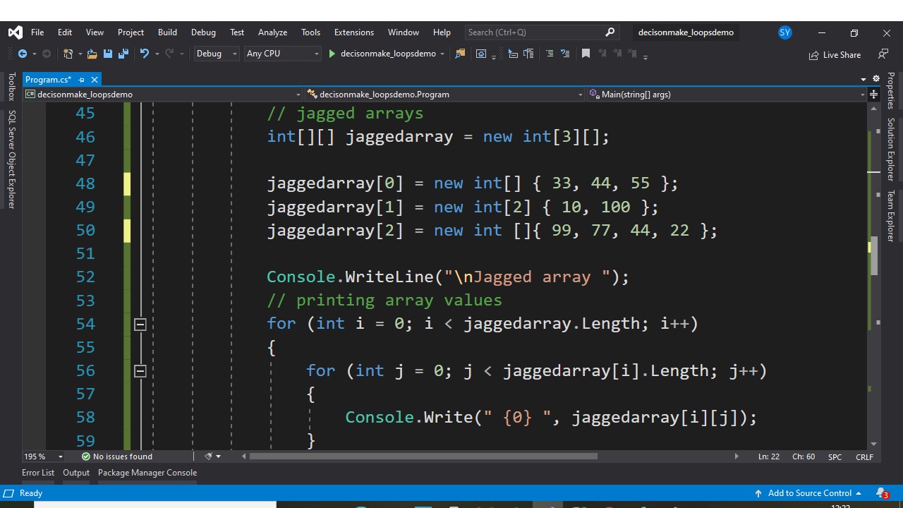 C Tutorial Arrays C Tutorial Arrays