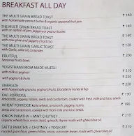 The Yogisthaan Cafe menu 5