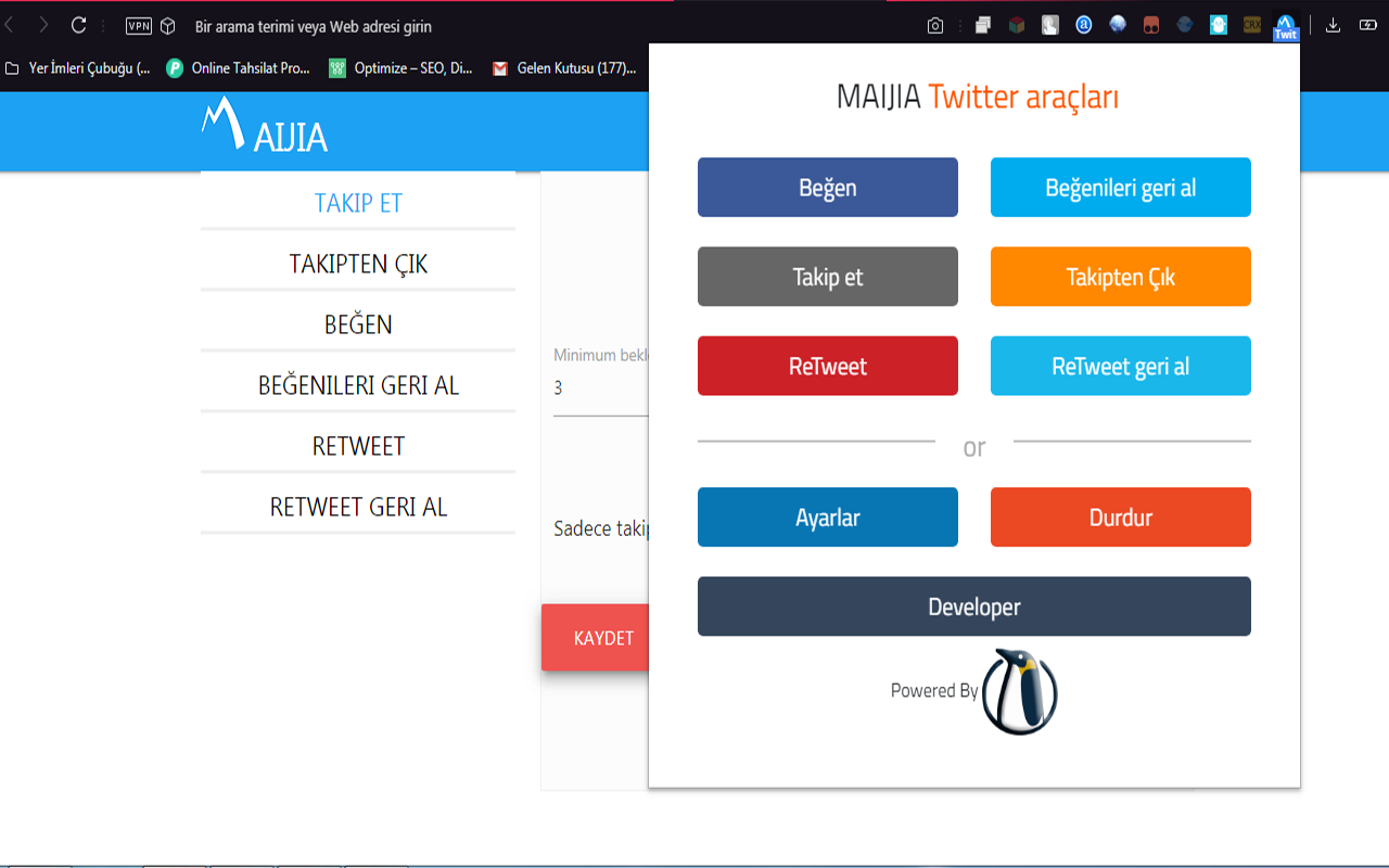 MAIJIA Twitter Araçları 2020 Preview image 0