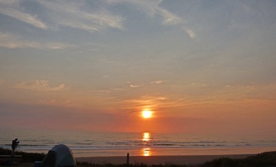 Sunset, South Beach Campground, Olympic National Park