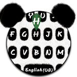 Cover Image of Baixar Tema de teclado Panda fofo 8.2 APK